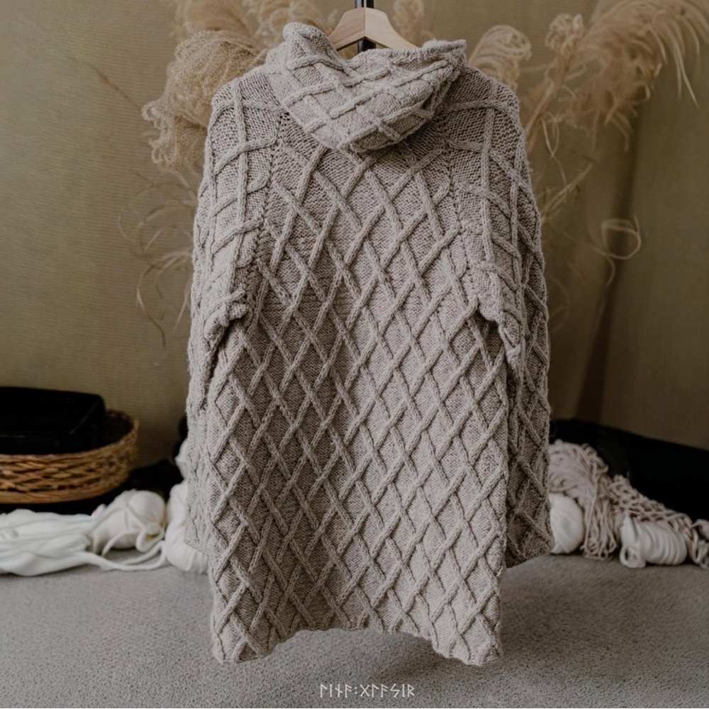 Cozy Knit Hooded Cardigan - Picture 3 of 10